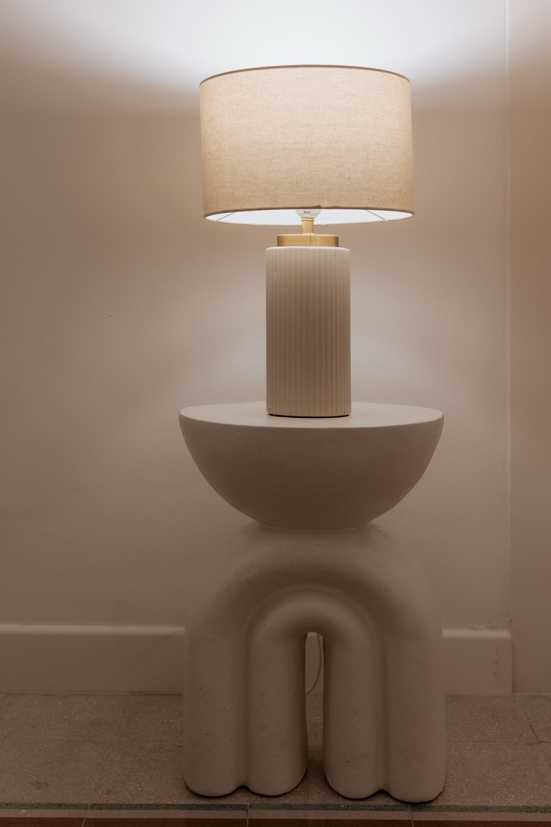 Camera con testiera imbottita